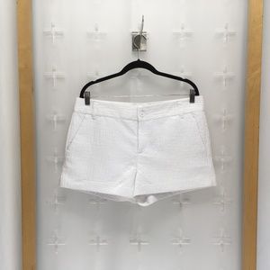Calvin Klein Women’s Short-Shorts White Size 12